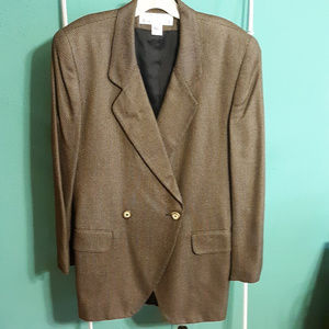 Double Breasted jacket with long skirt